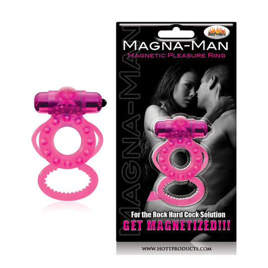 Magna Man Magnetic Ring Magenta-Pinkfoxxx