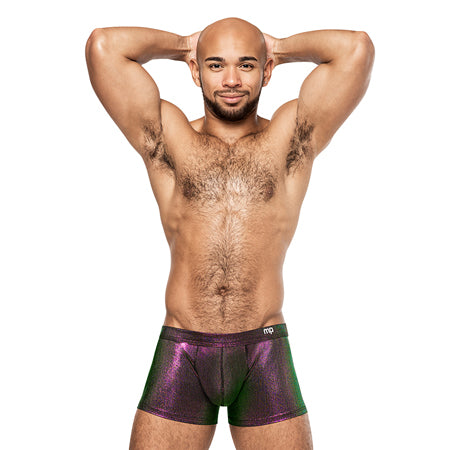 Male Power Hocus Pocus Uplift Mini Short Purple XL-Pinkfoxxx