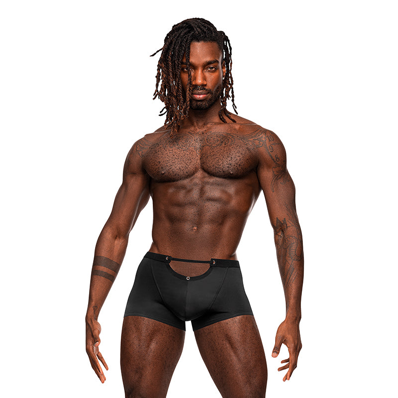 Male Power Magnificence Mini Short Black S-Pinkfoxxx