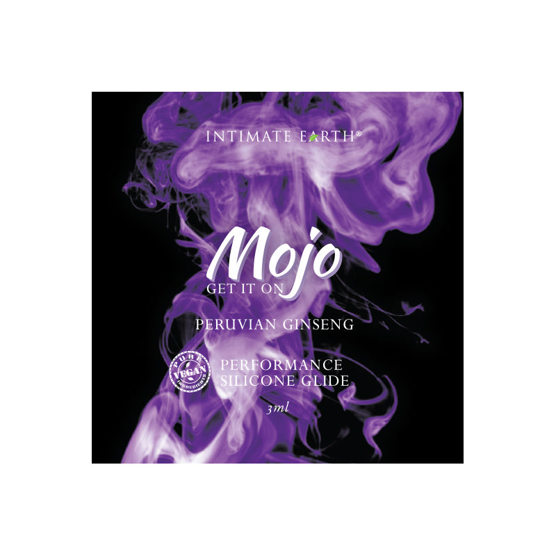 Mojo Peruvian Ginseng Silicone Performance Glide 3 ml/0.10 oz Foil-Pinkfoxxx