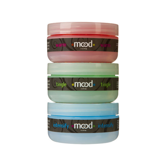 Mood - Arousal Gels - 3 Pack - Tingle, Warm, and Intensify-Pinkfoxxx