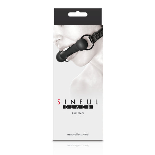 SINFUL BAR GAG BLACK - NSN122123