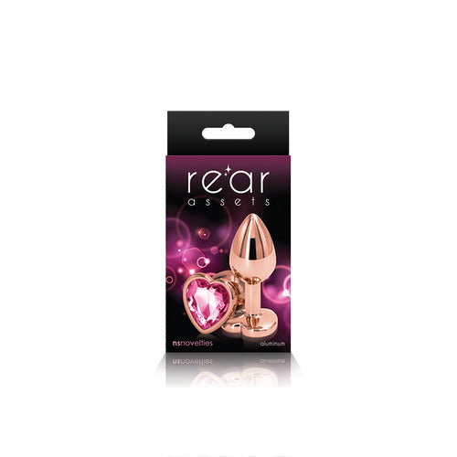 REAR ASSETS ROSE GOLD HEART SMALL PINK - NSN096314