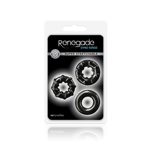 RENEGADE DYNO RINGS BLACK - NSN111133