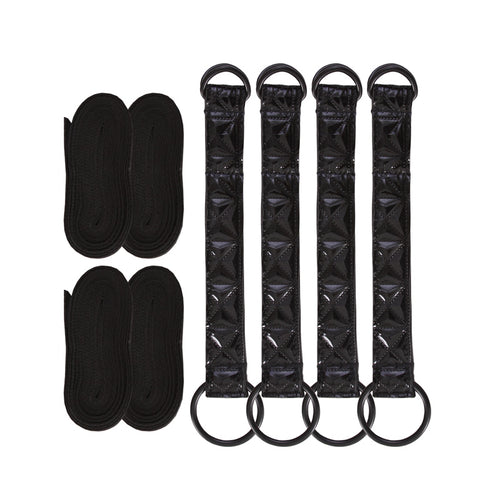SINFUL BED RESTRAINT STRAPS BLACK - NSN122813