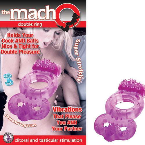 MACHO DOUBLE RING PURPLE