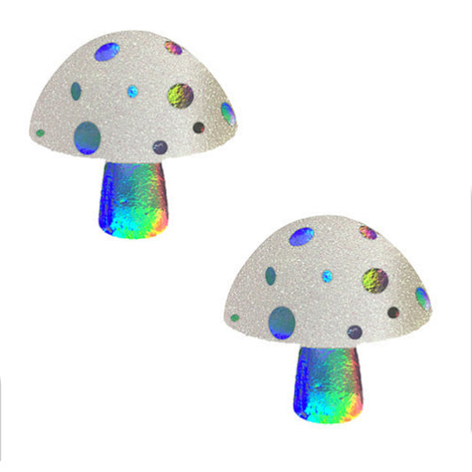 Neva Nude Pasty Mushroom Holograhic-Pinkfoxxx