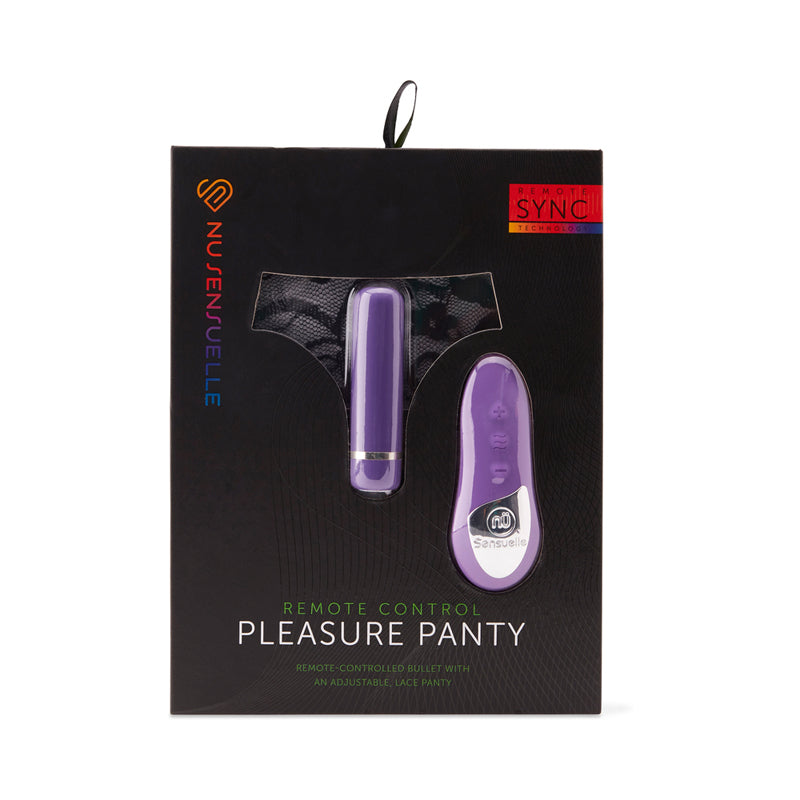 Nu Sensuelle Remote Control Pleasure Panty Purple-Pinkfoxxx
