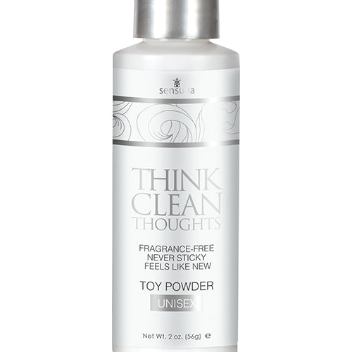 THINK CLEAN THOUGHTS TOY POWDER 2 OZ BOTTLE - ONVL481