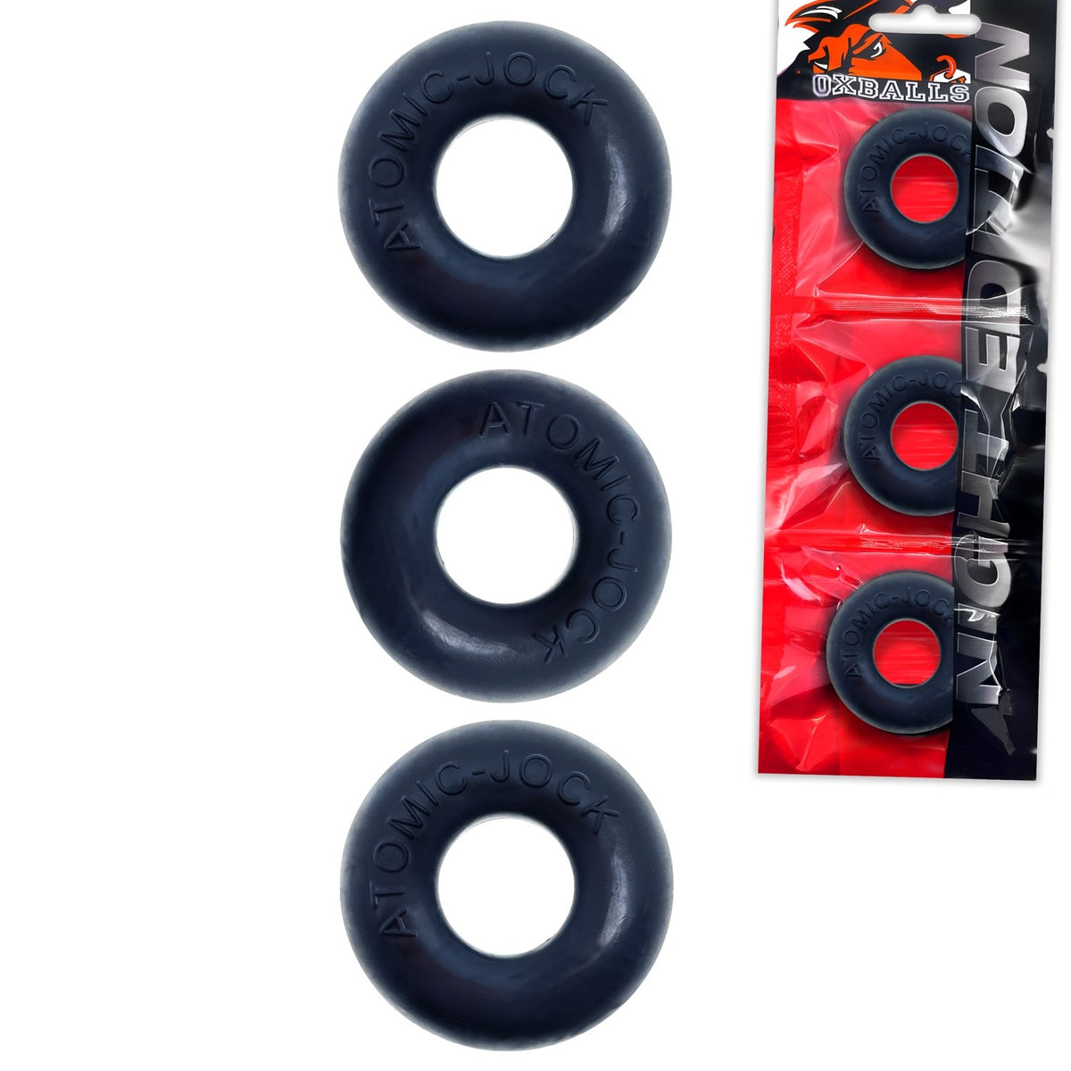 RINGER 3 PK COCKRING NIGHT (NET) - OX1324NGT