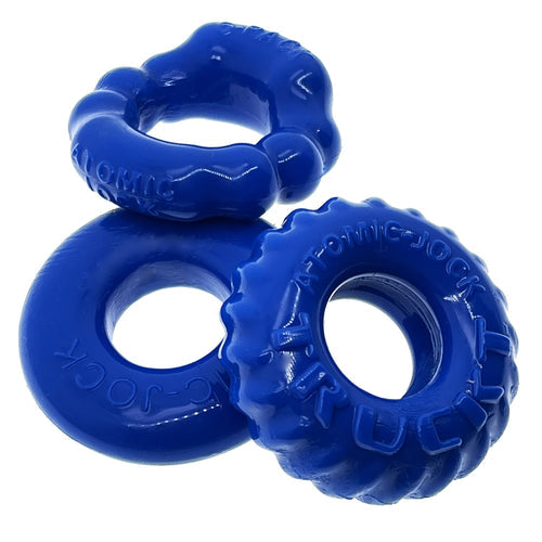 BONEMAKER 3-PACK C-RING PACK BLUE (NET) - OX3061POL