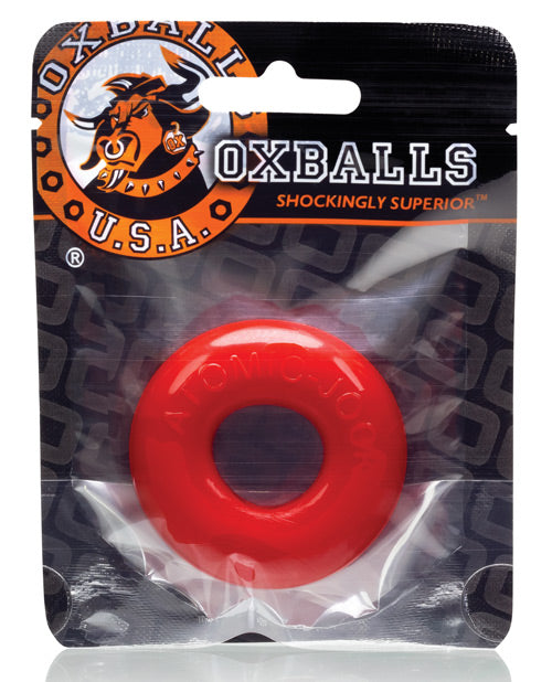 DO-NUT 2 COCKRING OXBALL TPR RED (NET) - OXAJ10252RED