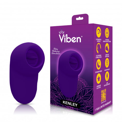 KENLEY VIOLET INTENSE FLICKERING FINGER VIBE - VB75031
