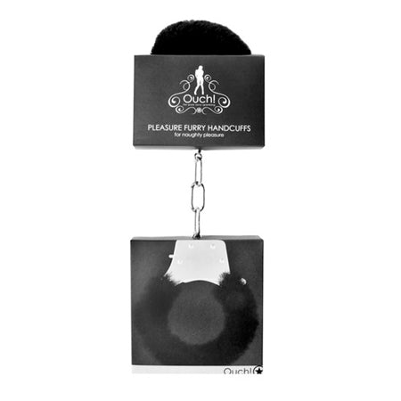 Ouch! Pleasure Furry Handcuffs With Quick-Release-Pinkfoxxx
