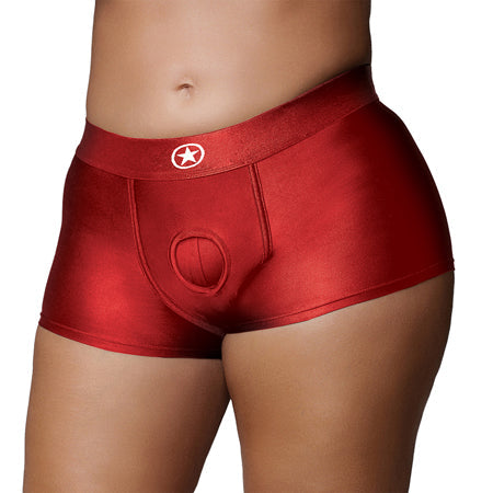 Ouch! Vibrating Strap-on Boxer-Pinkfoxxx