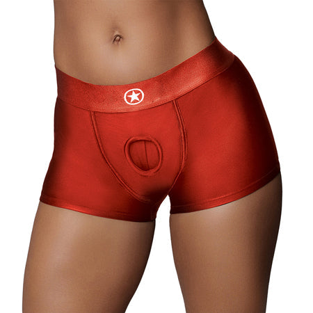 Ouch! Vibrating Strap-on Boxer-Pinkfoxxx