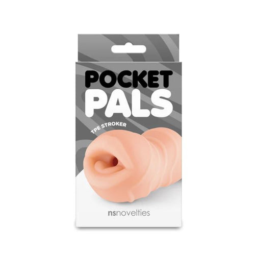 POCKET PALS MOUTH STROKER TAN - NSN102022