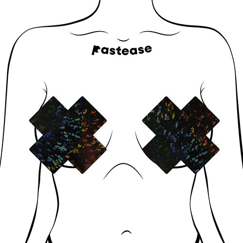 PASTEASE X BLACK DISCO BALL FULLER COVERAGE - PASCPLSDISBK