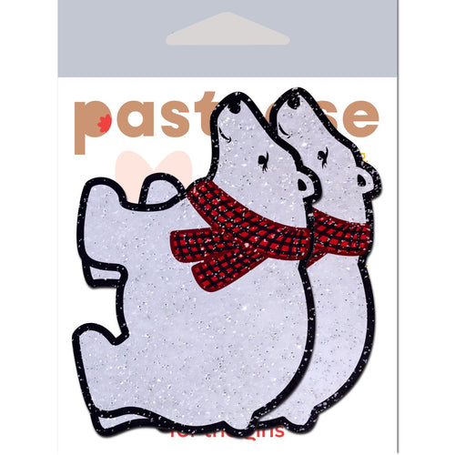 PASTEASE POLAR BEAR W/ SCARF - PASPLR