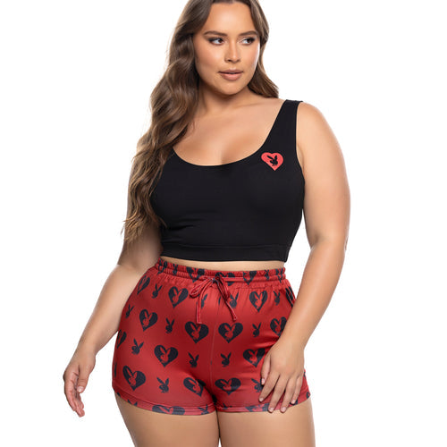 PBLI180 - Sweetheart Bunny 2pc Lounge Short Set