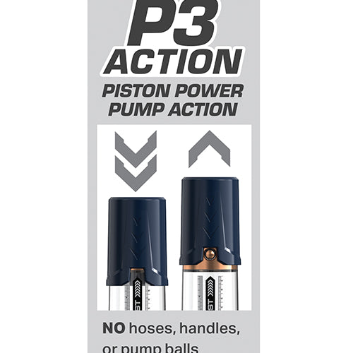 PUMP WORX MAX BOOST BLUE/ CLEAR - PD324925
