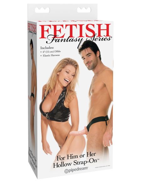 FETISH FANTASY HOLLOW STRAP ON FOR HIM OR HER FLESH - PD336621
