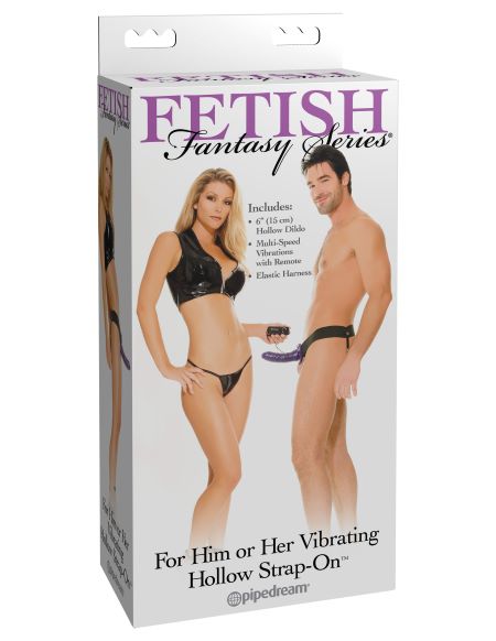 FETISH FANTASY HOLLOW STRAP ON FOR HIM OR HER VIBRATIN