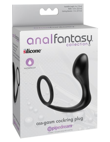 ANAL FANTASY ASS-GASM COCKRING PLUG - PD462323
