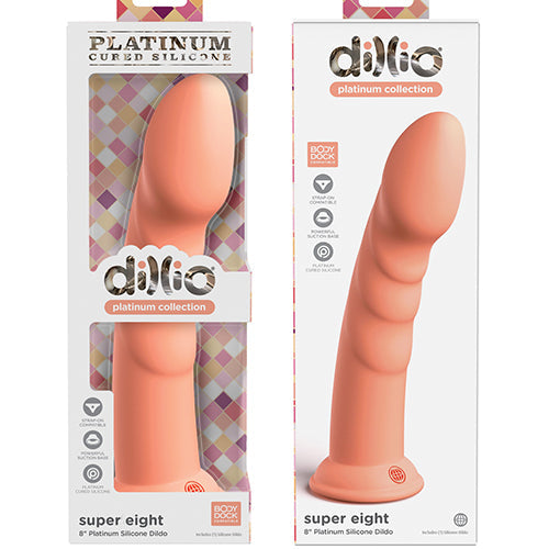DILLIO PLATINUM 8IN SUPER EIGHT PEACH - PD538843
