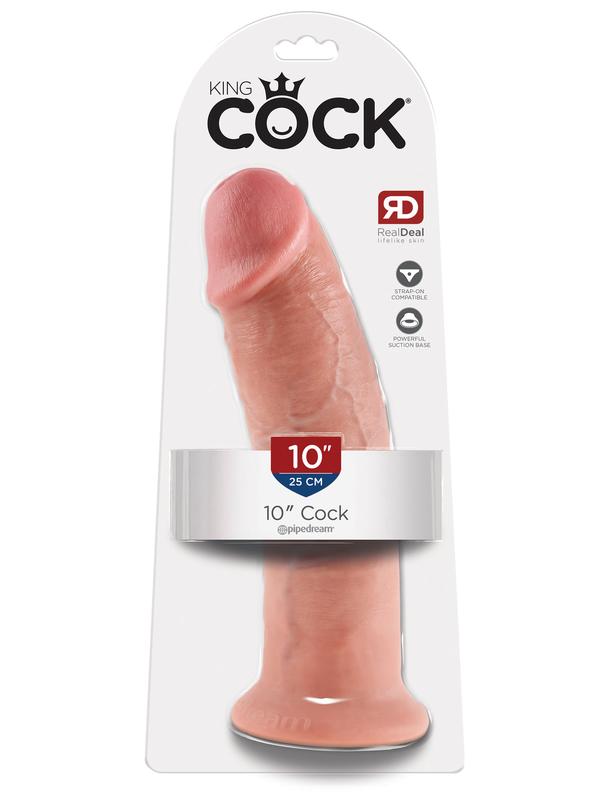KING COCK 10 IN COCK FLESH - PD550521