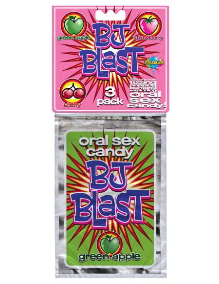 BJ BLAST 3 PACK STRAWBERRY CHERRY GREEN APPLE - PD743200