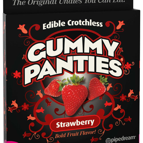 EDIBLE CROTCHLESS GUMMY PANTIES-STRAWBERRY