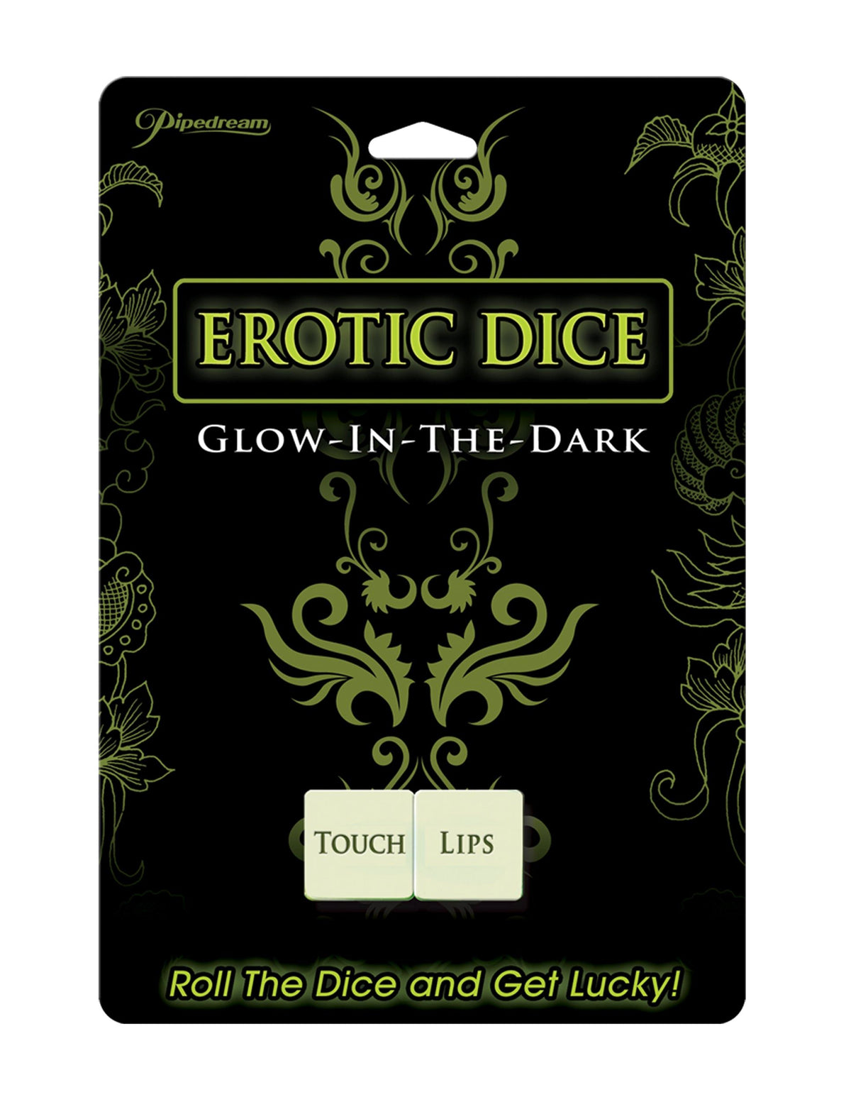GLOW IN THE DARK EROTIC DICE - PD801801