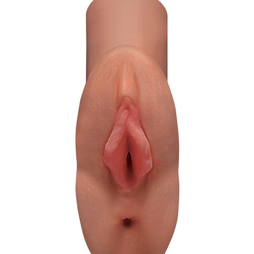 PDX PLUS PERFECT PUSSY DOUBLE STROKER TAN - PDRD60722