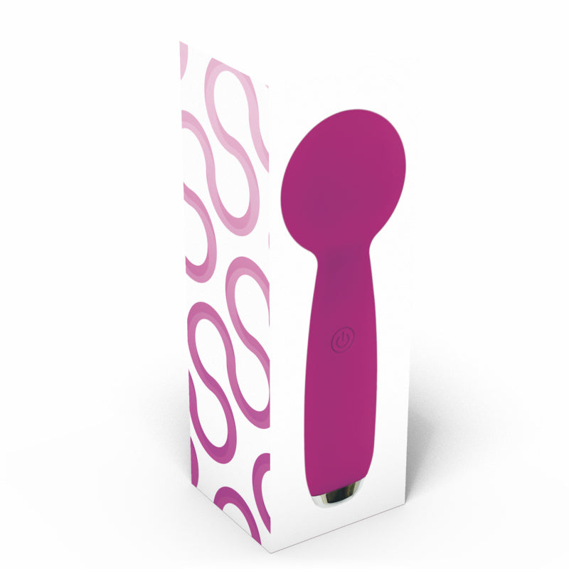 PETITES LIL EXCLAIM MINI WAND VIBRATOR PURPLE - FRPET009025