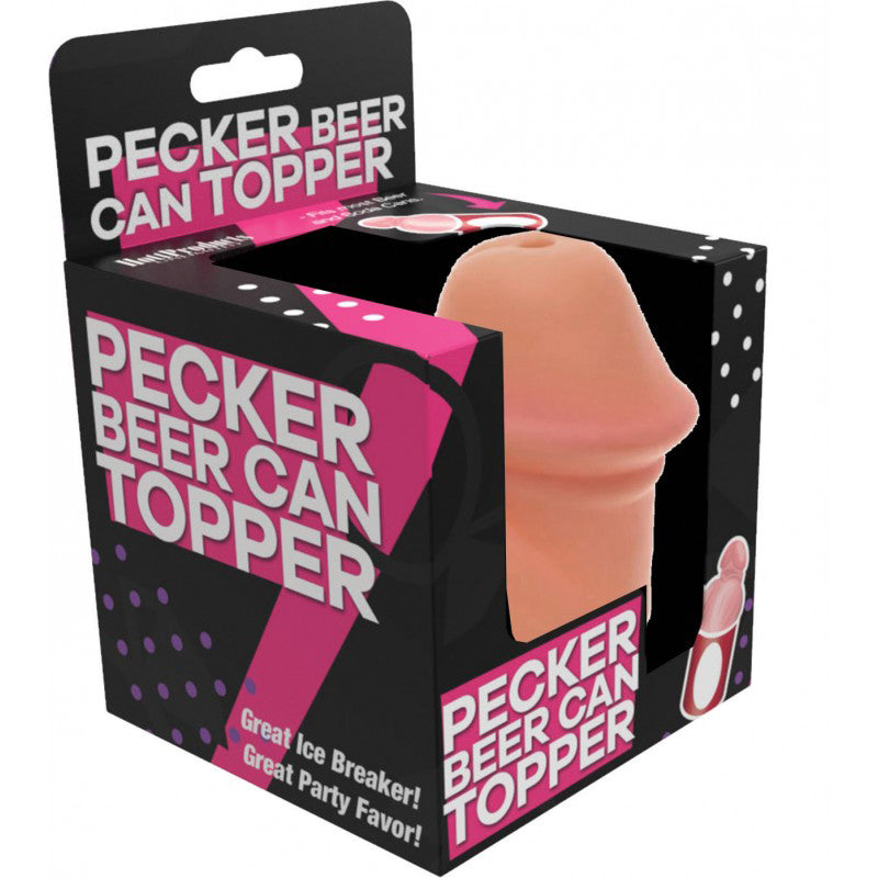 Pecker Beer Can Topper-Pinkfoxxx