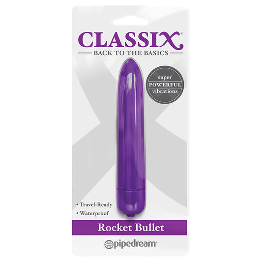 Pipedream Classix Rocket Bullet Vibrator-Pinkfoxxx