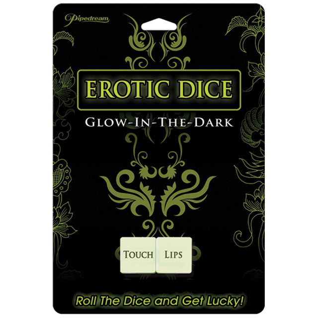 Pipedream Erotic Dice Glow In The Dark-Pinkfoxxx