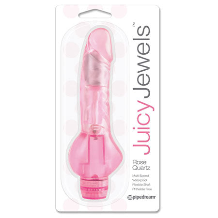 Pipedream Juicy Jewels Flexible Realistic Vibrator-Pinkfoxxx