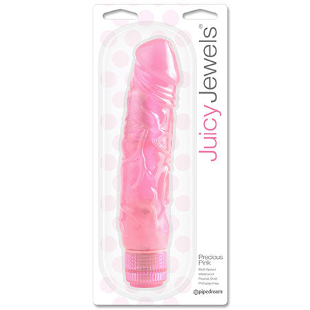 Pipedream Juicy Jewels Flexible Realistic Vibrator-Pinkfoxxx