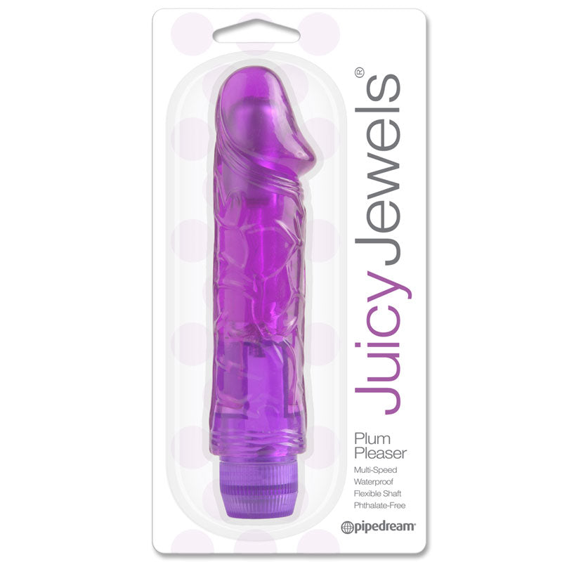 Pipedream Juicy Jewels Flexible Realistic Vibrator-Pinkfoxxx