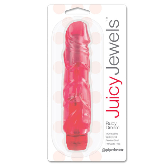 Pipedream Juicy Jewels Flexible Realistic Vibrator-Pinkfoxxx