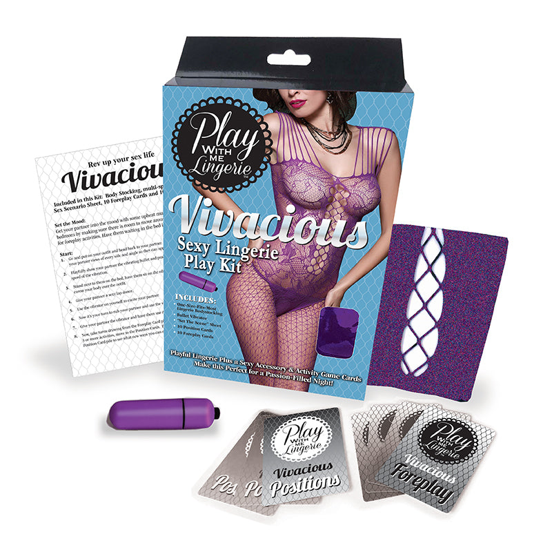Play With Me Vivacious Lingerie Kit-Pinkfoxxx