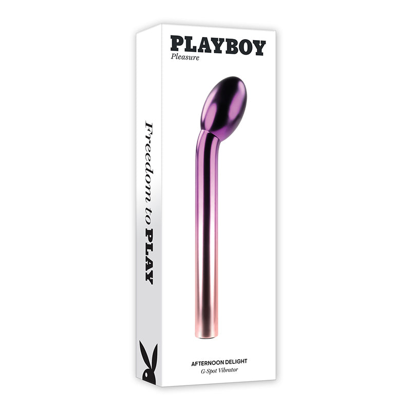 Playboy Afternoon Delight Rechargeable G-Spot Vibrator Ombre-Pinkfoxxx