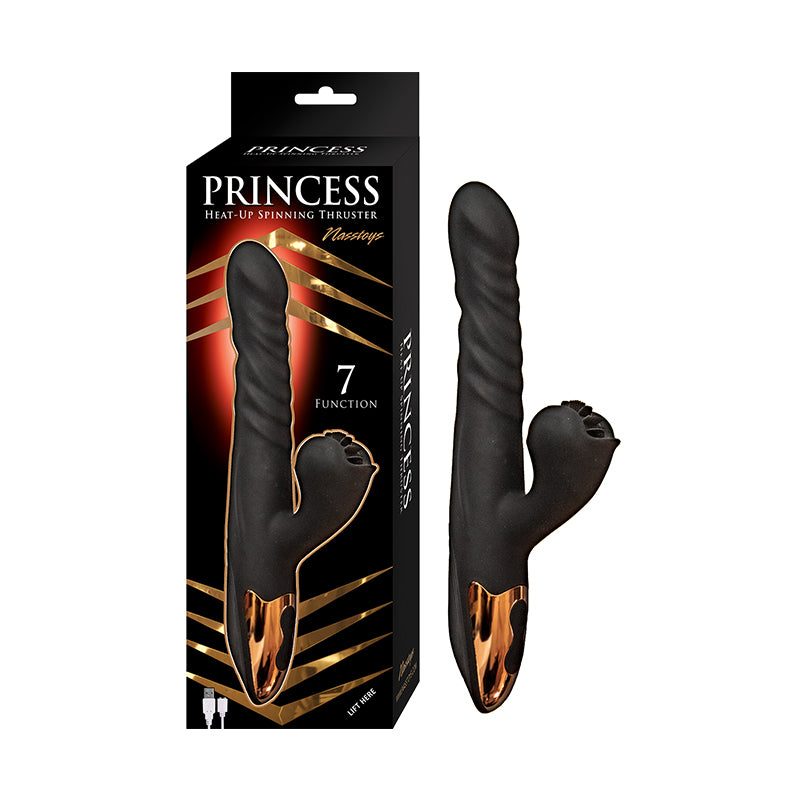 Princess Heat-Up Spinning Thruster - Black-Pinkfoxxx
