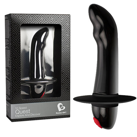 Quest Prostate Bullet Black-Pinkfoxxx