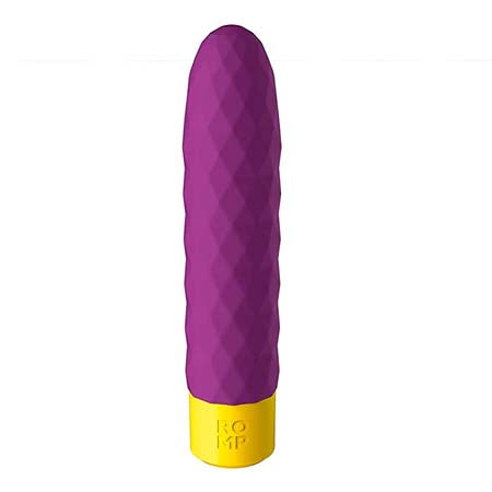 ROMP Beat Rechargeable Silicone Bullet Vibrator Light Purple-Pinkfoxxx