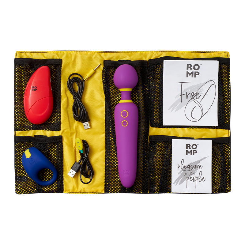 ROMP Pleasure Kit 4-Piece Vibrator Set-Pinkfoxxx