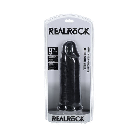 RealRock Extra Thick 9 in. Dildo-Pinkfoxxx