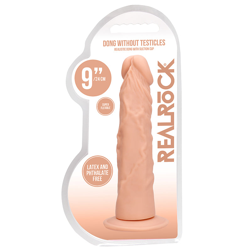 RealRock Realistic 9 in. Dildo With Suction Cup-Pinkfoxxx